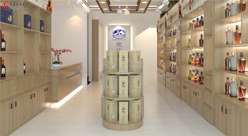 無(wú)錫完達(dá)山酒業(yè)展示店設(shè)計(jì)