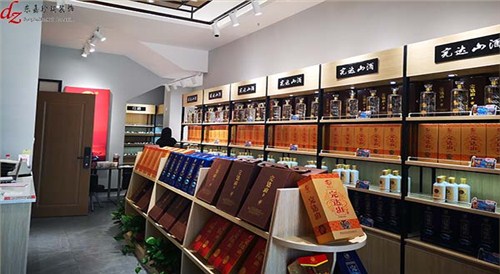 無(wú)錫完達(dá)山酒業(yè)展示店設(shè)計(jì)
